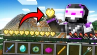 MINECRAFT pero HAY CORAZONES de LUCKY BLOCKS!!