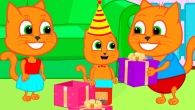 Cats Family en Français - Cadeaux D anniversaire Dessin Animé 2020 en Français