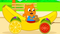 Cats Family en Français - Machine à Fruits Dessin Animé 2020 en Français