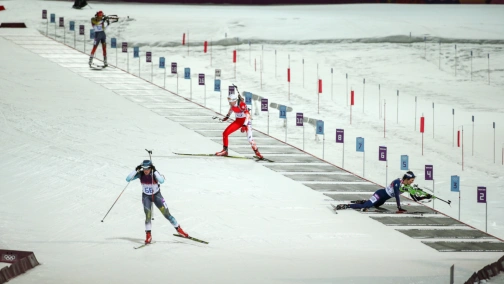 Трансляция: Разминка. Спринт. Женщины