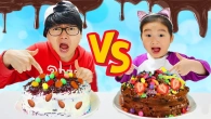 Boram and Konan Cake Challenge