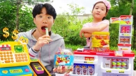 Boram and Ddochi play Jellystraws Store