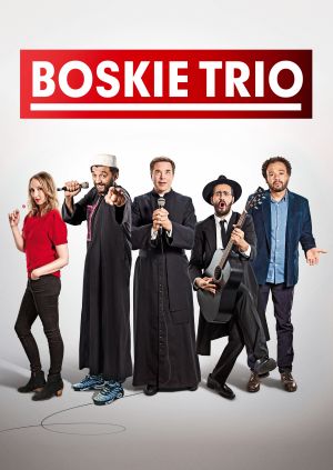 Boskie trio — plakat