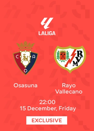 Osasuna — Rayo Vallecano
