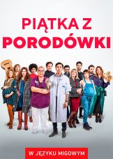 Piątka z porodówki (w języku migowym) — plakat