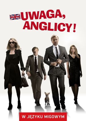 Uwaga, Anglicy (w języku migowym) — plakat