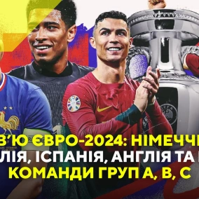 Прев’ю Євро-2024: Німеччина, Італія, Іспанія, Англія та всі команди груп А, B, С
