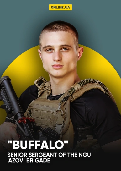 “Buffalo”, Senior Sergeant of the Ngu ‘Azov’ Brigade
